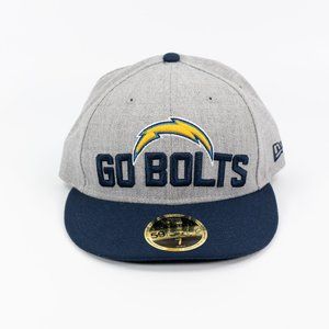 New Era NFL LA Chargers 'Go Bolts' Fitted Cap 59FIFTY size 7